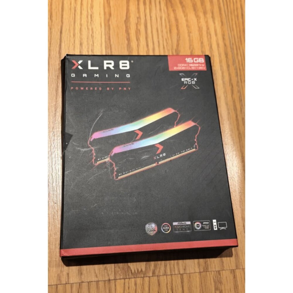 PNY XLR8 Gaming EPIC-X RGB 16GB (2 x 8GB) 288-Pin PC RAM DDR4 3600
